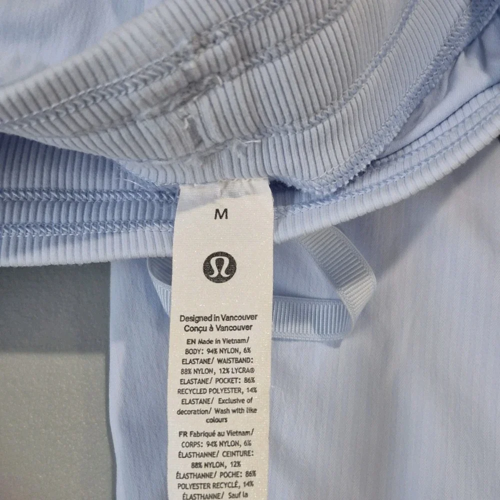 Lululemon Pants Womens Medium Windmill Blue Dance Studio Cargo Jogger Mid-Rise